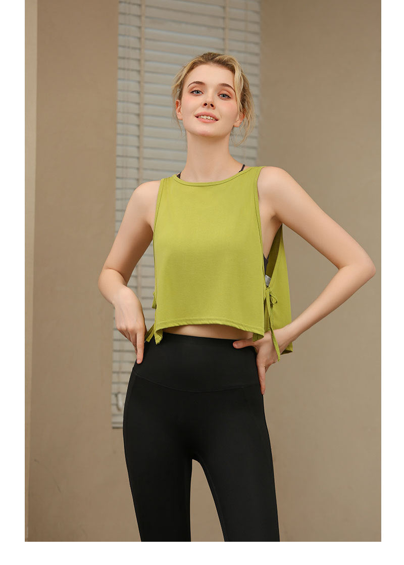 L2784# Women Sports Tank Smock