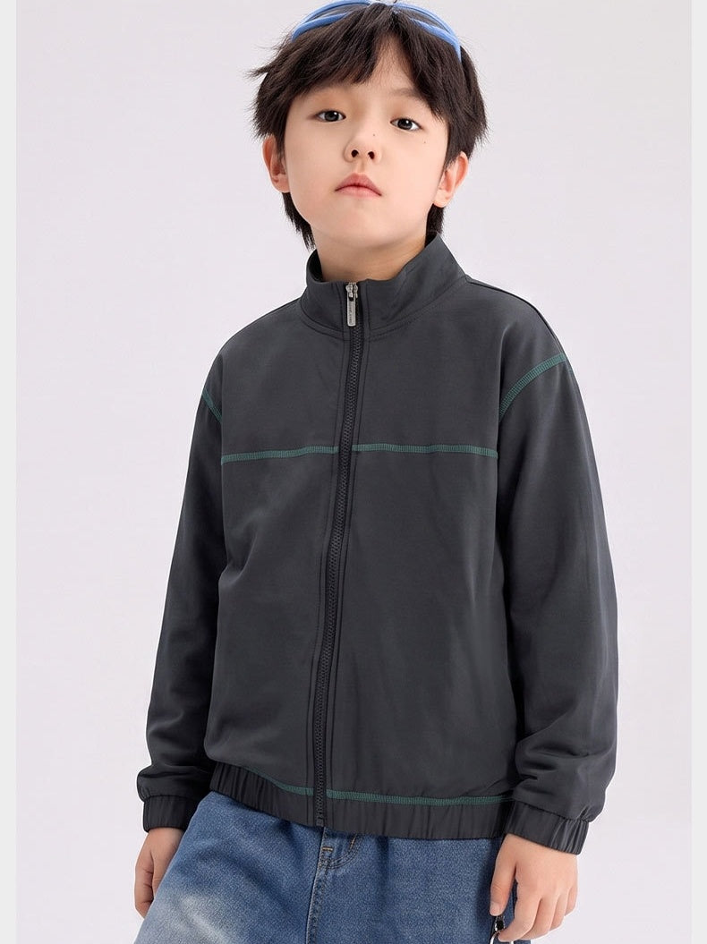 2782# A 3D Silver Kids Jackets