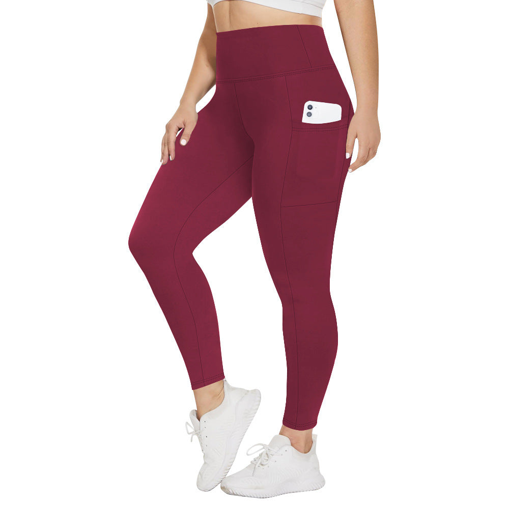 L2844#  Women Large Size Yoga Pants
