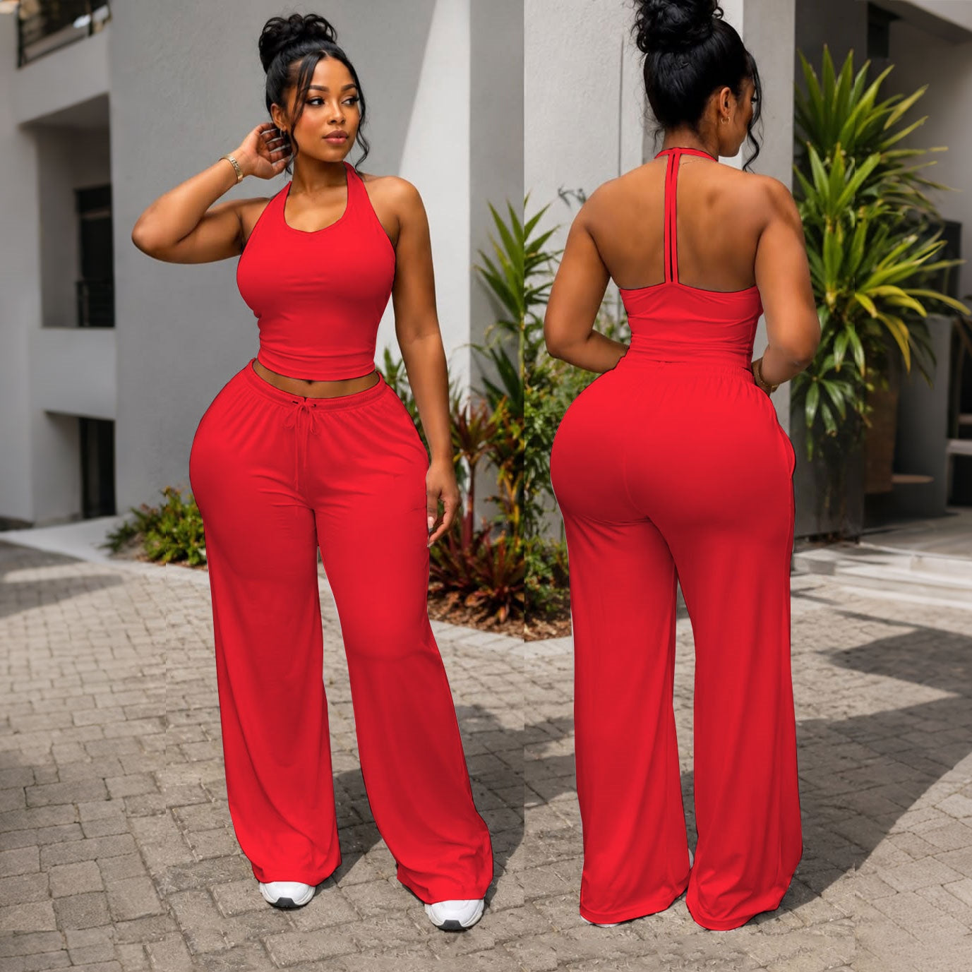 2405#A Women Yoga Shirts Pants Set