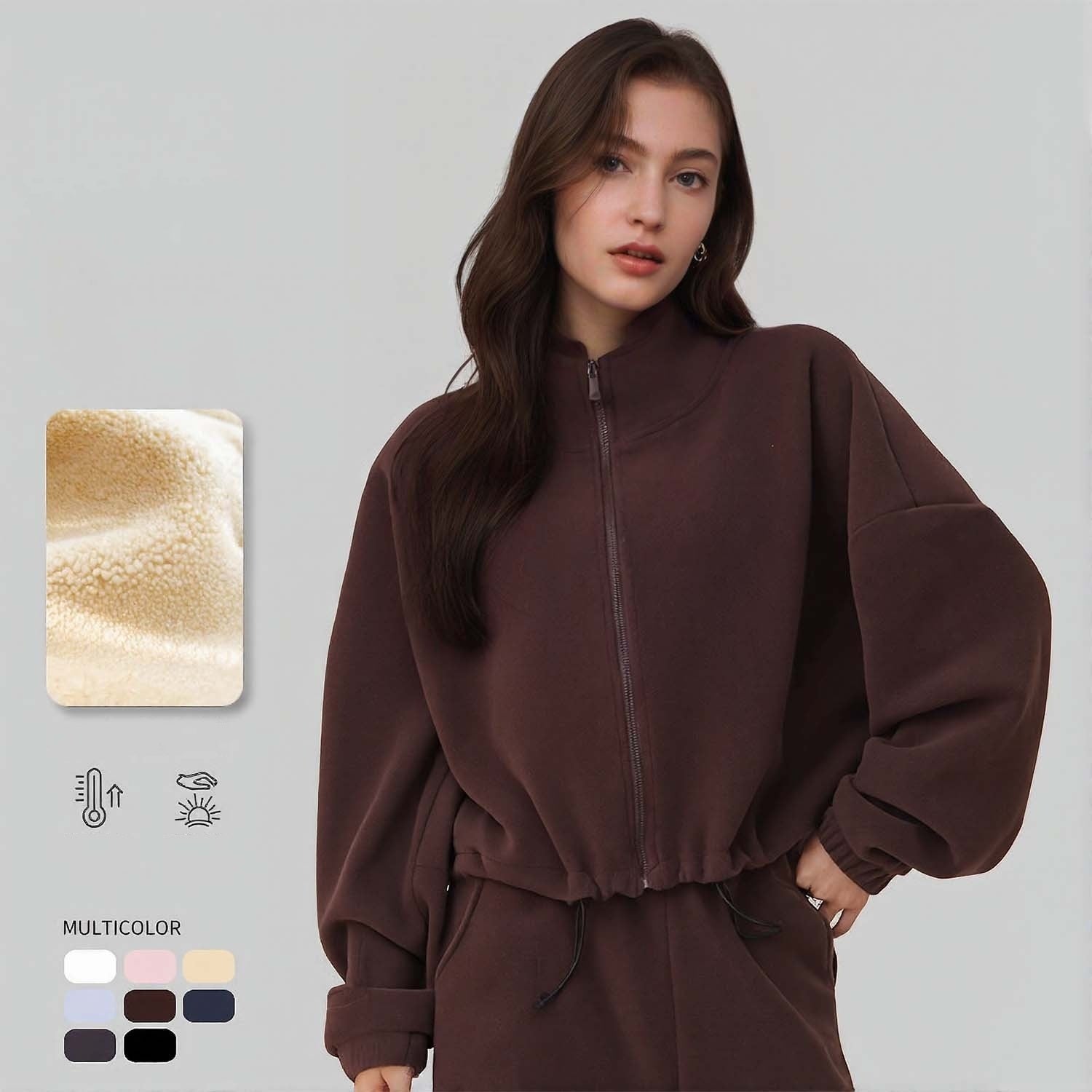 1780# A 3D  Women Fleece Jacket or Pants