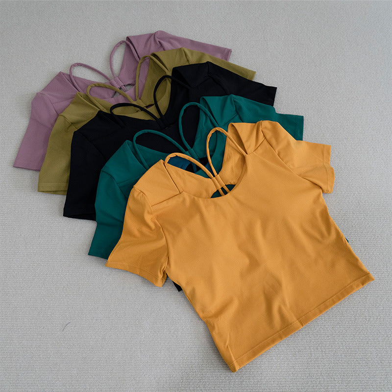 L2988#  Women Yoga Shirts