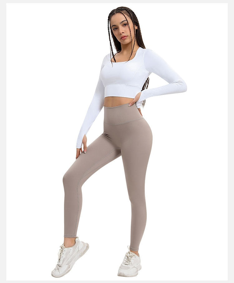 L2605#  Women Yoga Shirts Pants Set