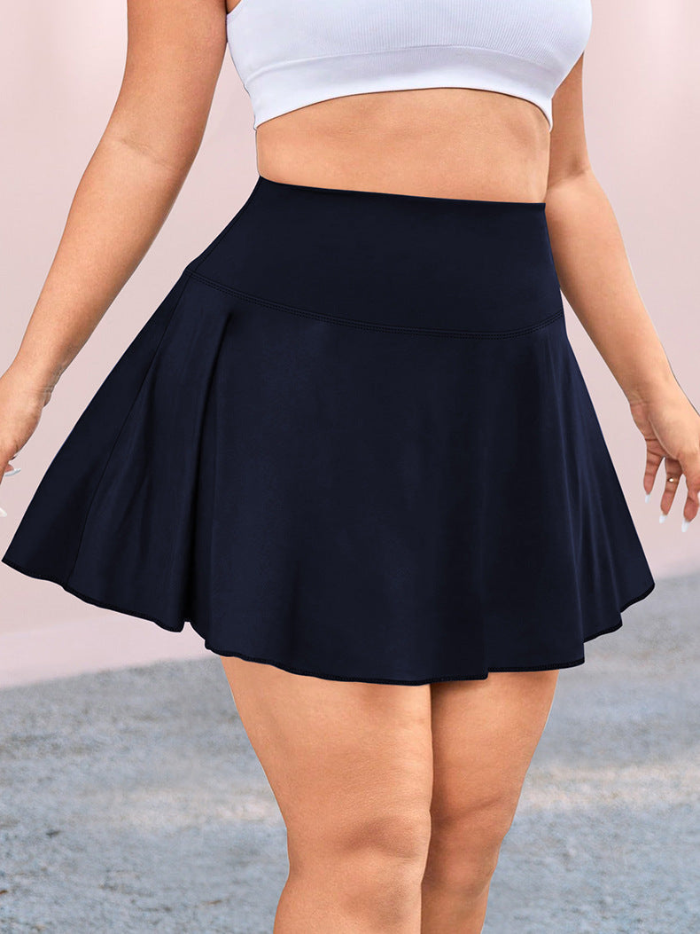 L4484#  Large Size Yoga Skirts