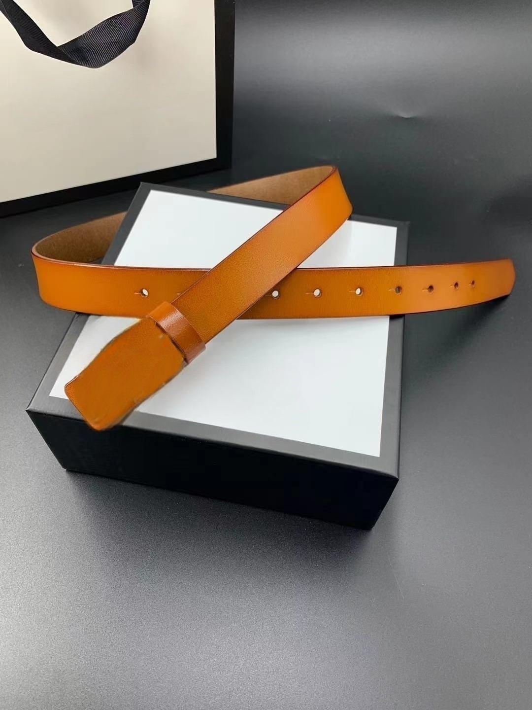 3113# Real leather belt