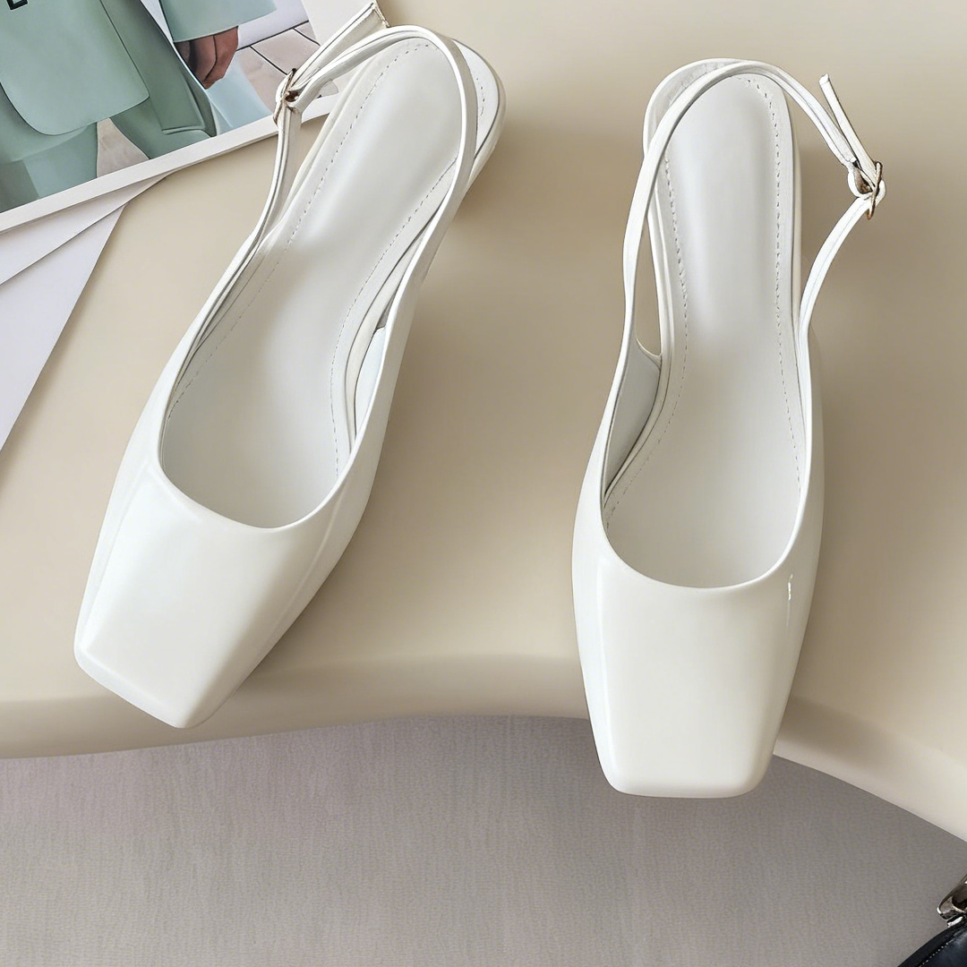 E6777# Women Patent Leather Sandals