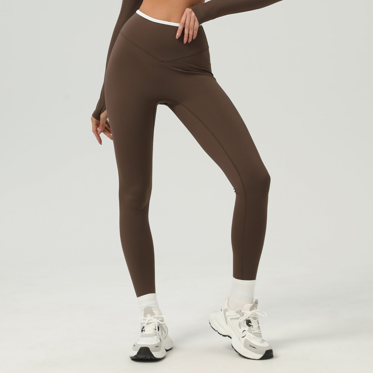 826# A Women Yoga Shirts Pants Set