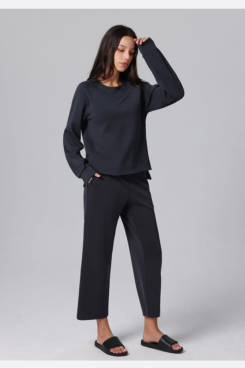 1899#  Soft Streme Pants Pullover Set