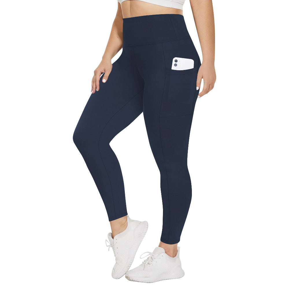 L2844#  Women Large Size Yoga Pants