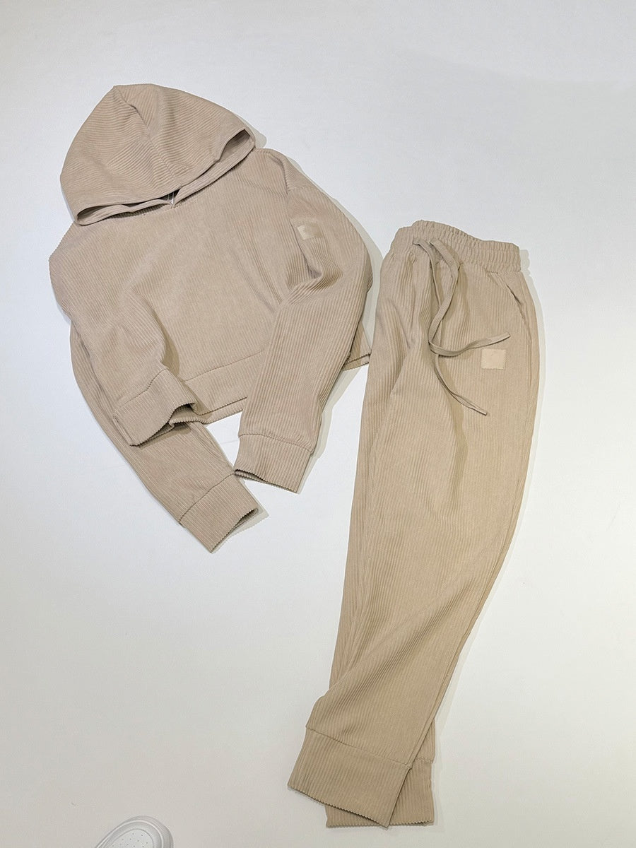 2872# A  Women Sports Hoodie Pants Set