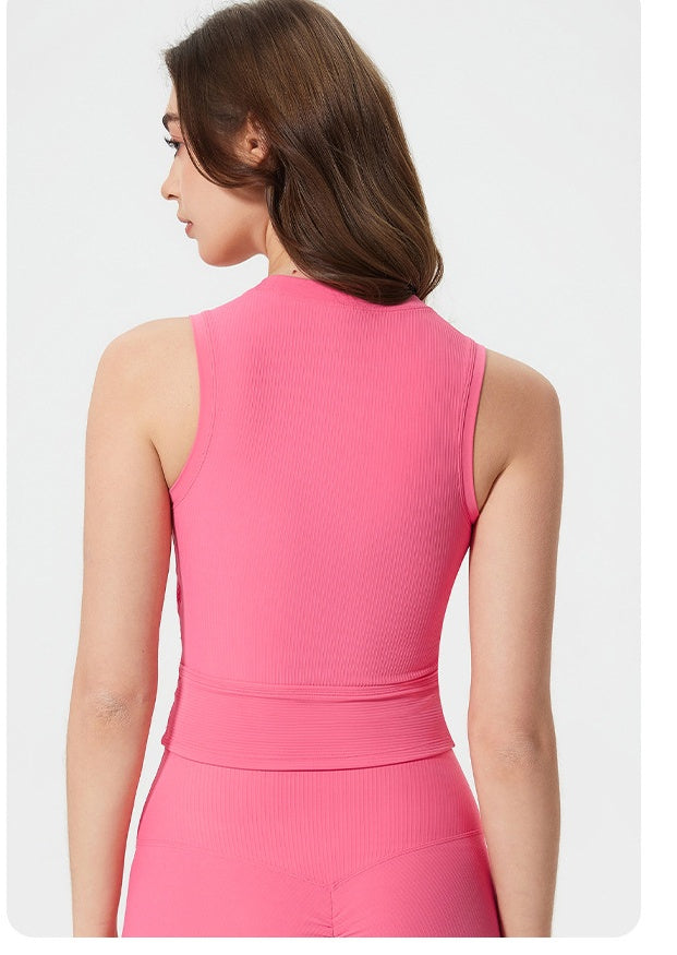 L4283#  Women Yoga Vest