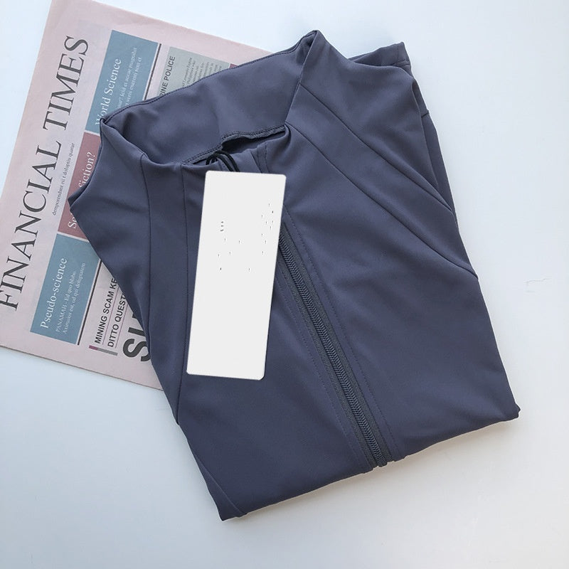 63# AL Women Zipper Yoga Suit Fitness Jacket