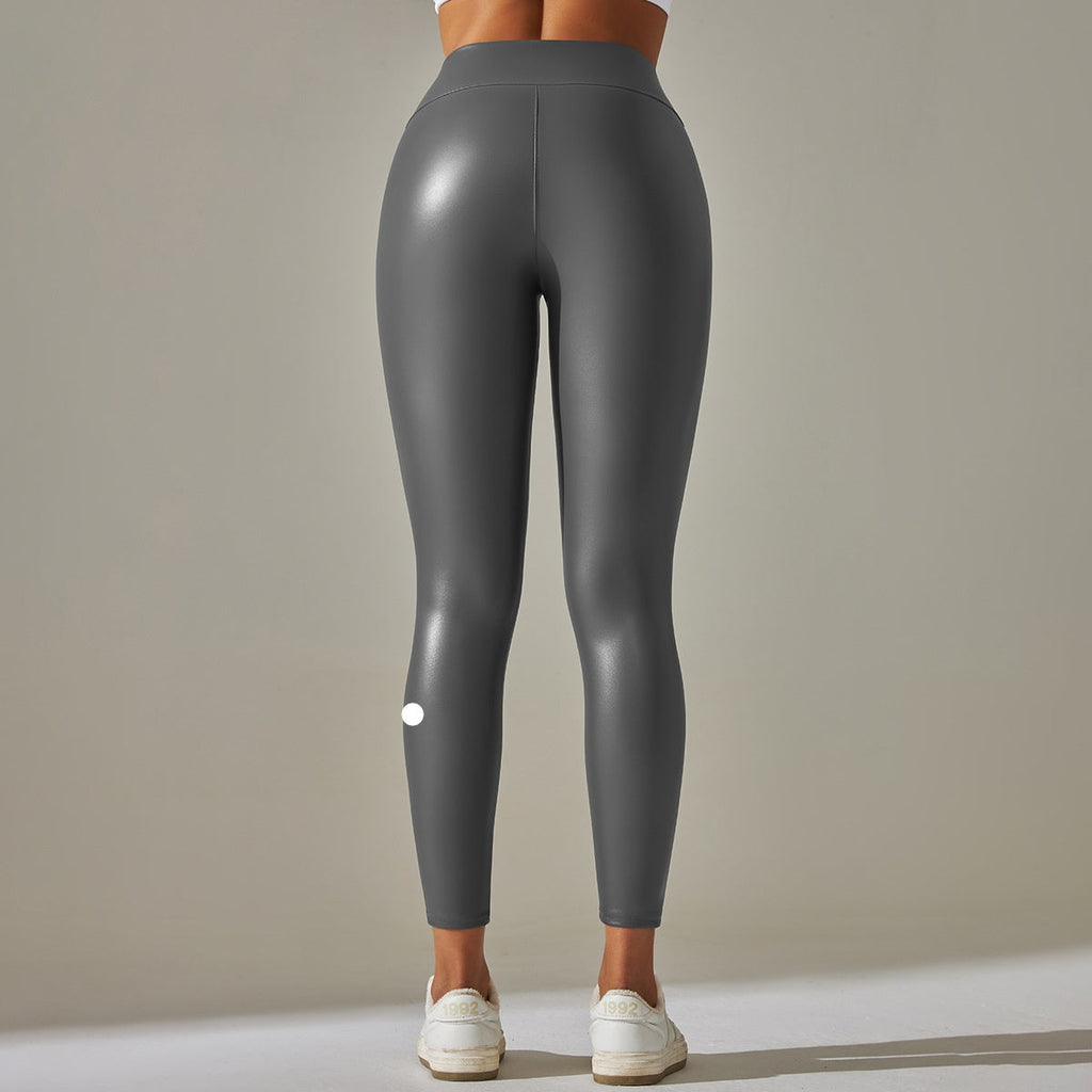 1821# Women Faux Leather Leggings