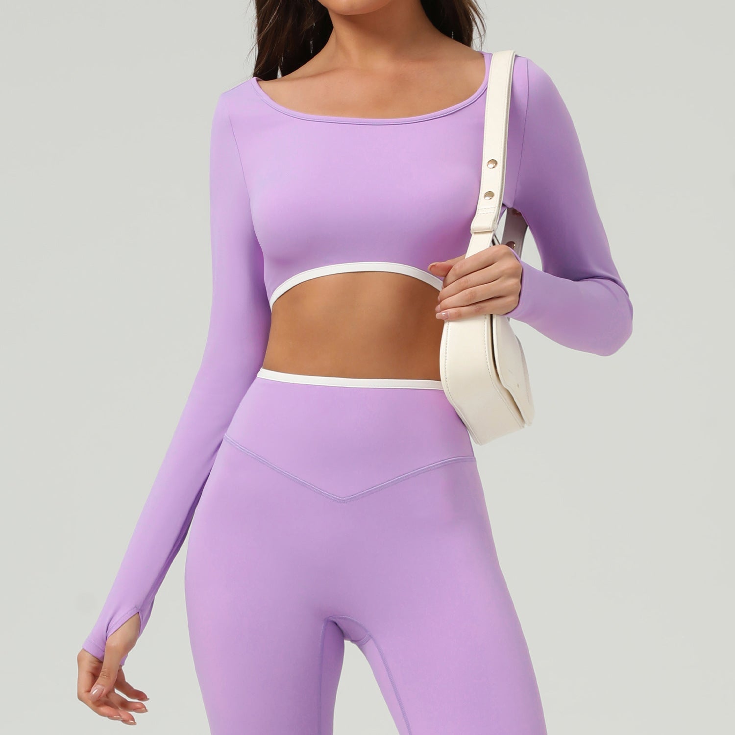 826# A Women Yoga Shirts Pants Set