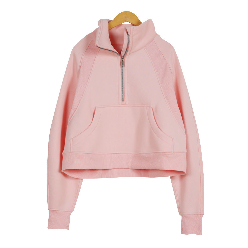 L5648#  Embroidery Women Fleece Hoodies