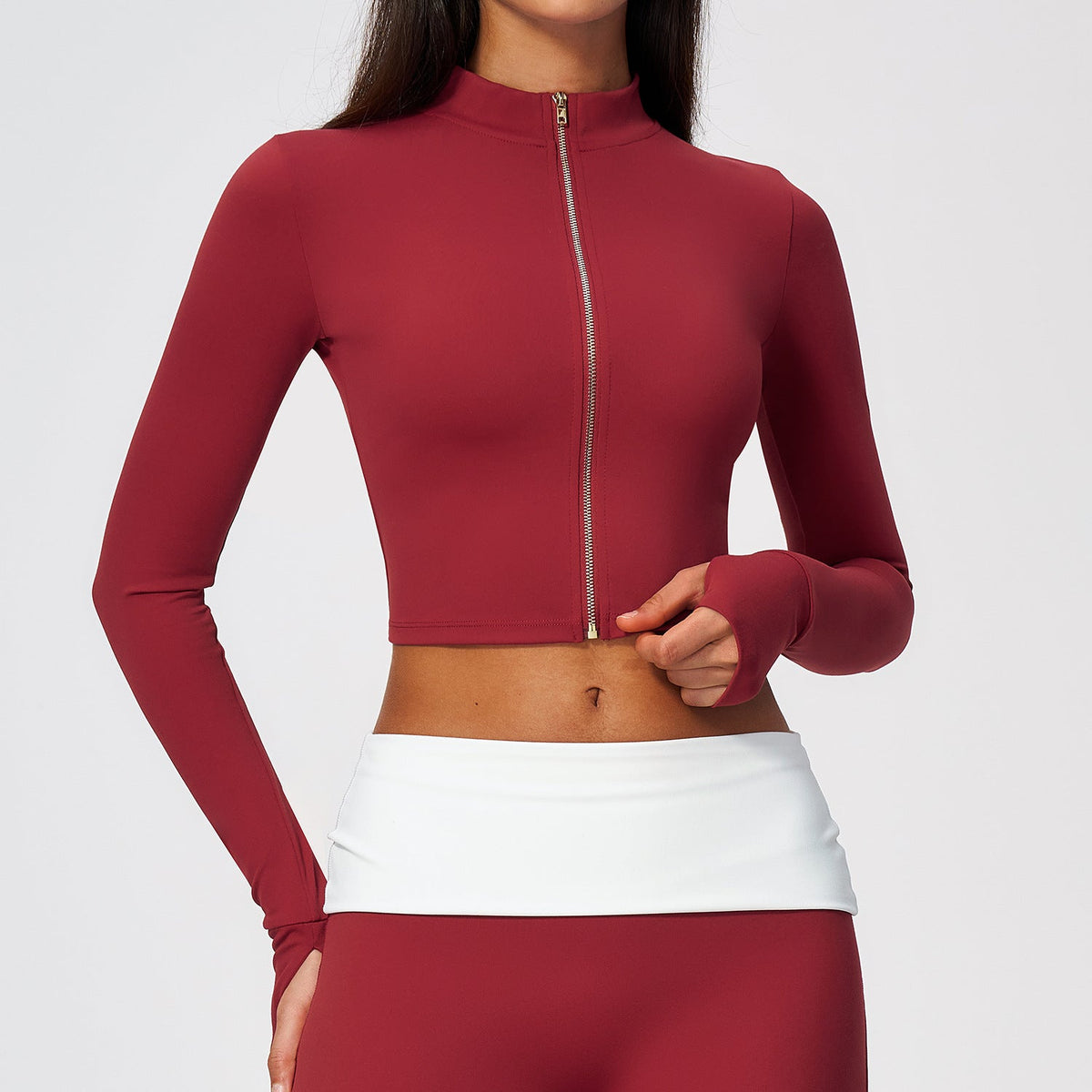 A2754 Women Yoga Short Jacket