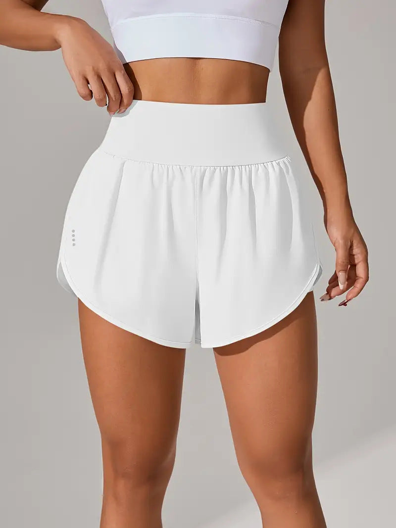 L6433# Women High Waist Shorts