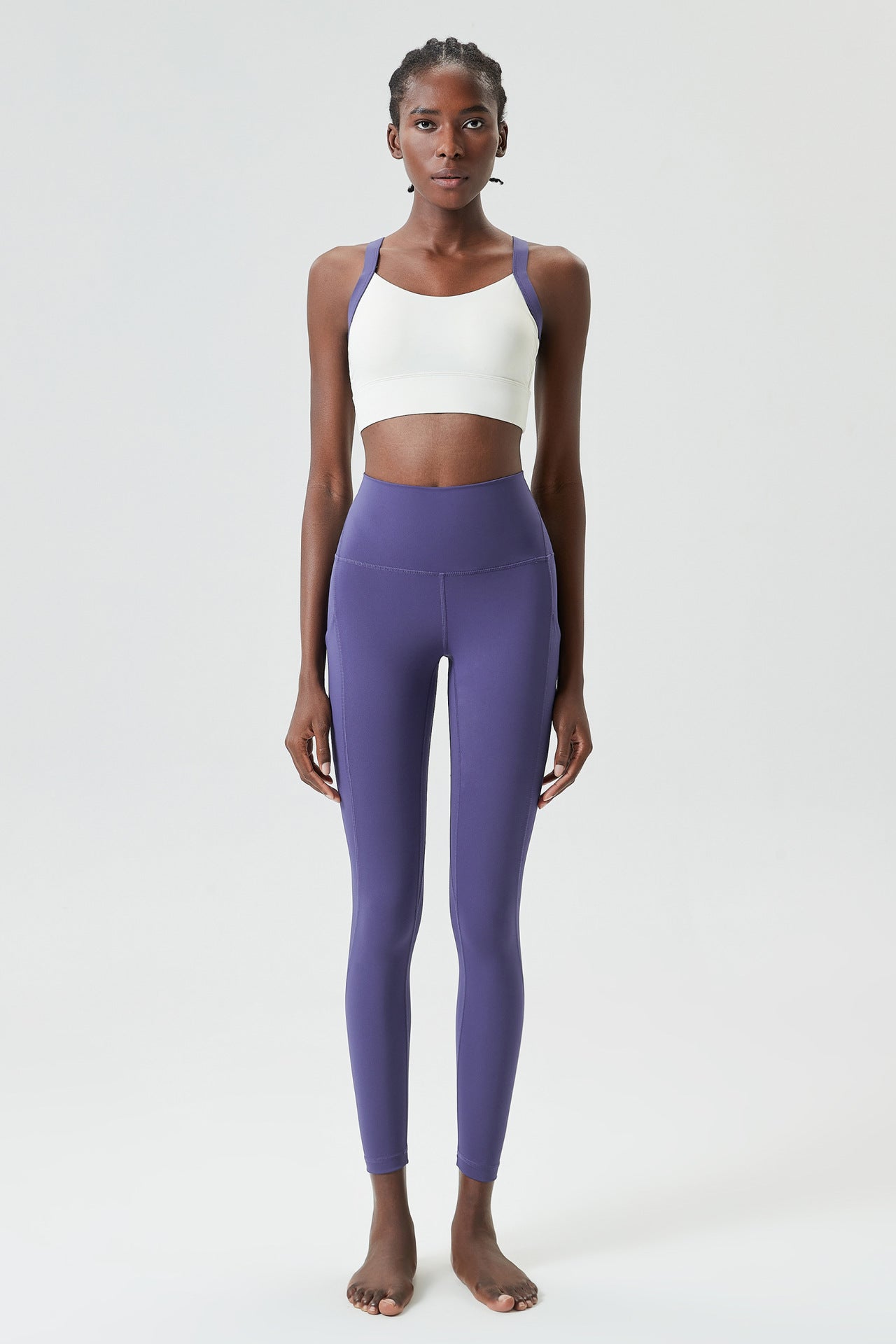 L2059#  Women Yoga Bra Pants Set