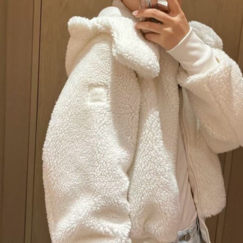 1400#GX Women Hooded Jacket