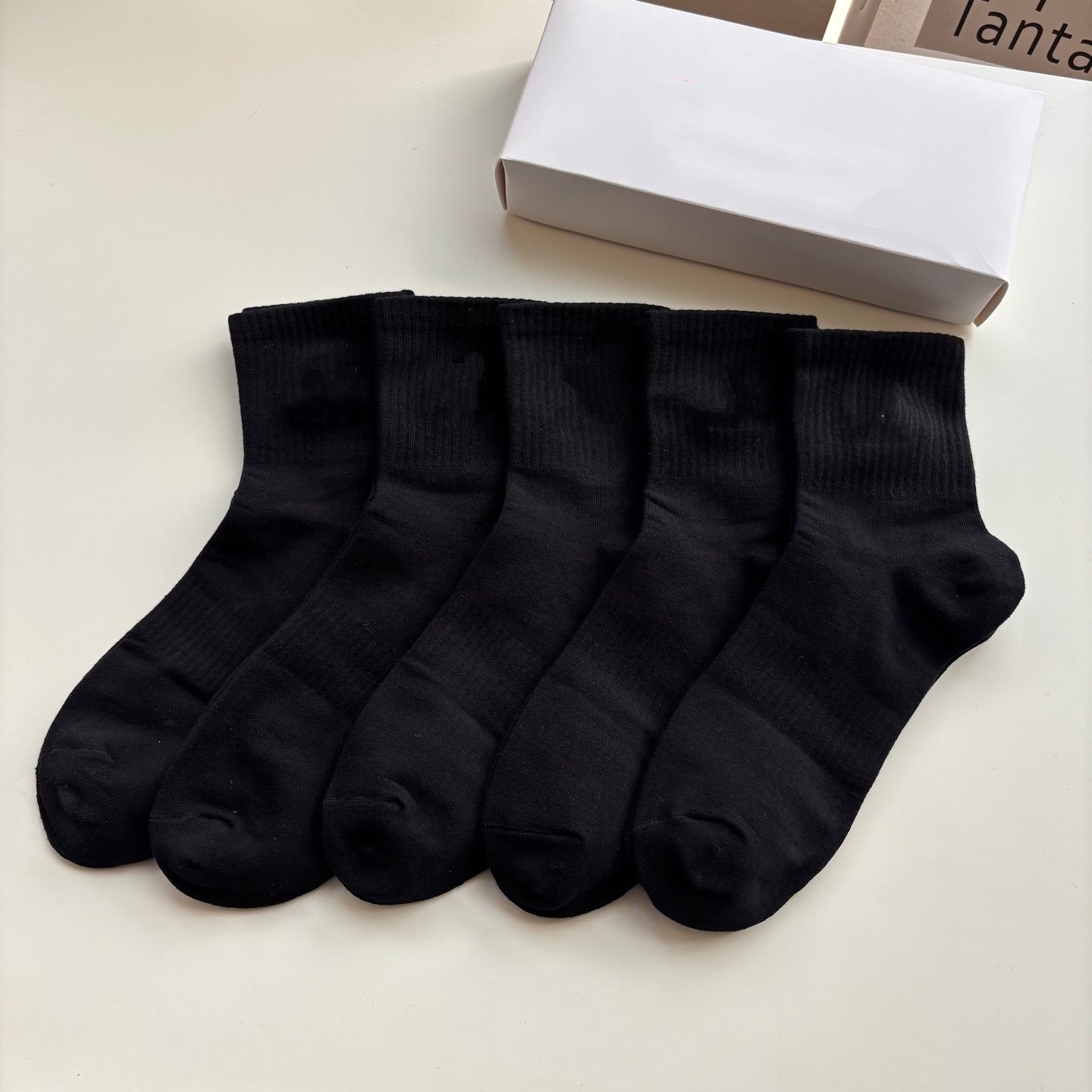 L5356# XY Unisex Cotton Socks 5Pairs/lot