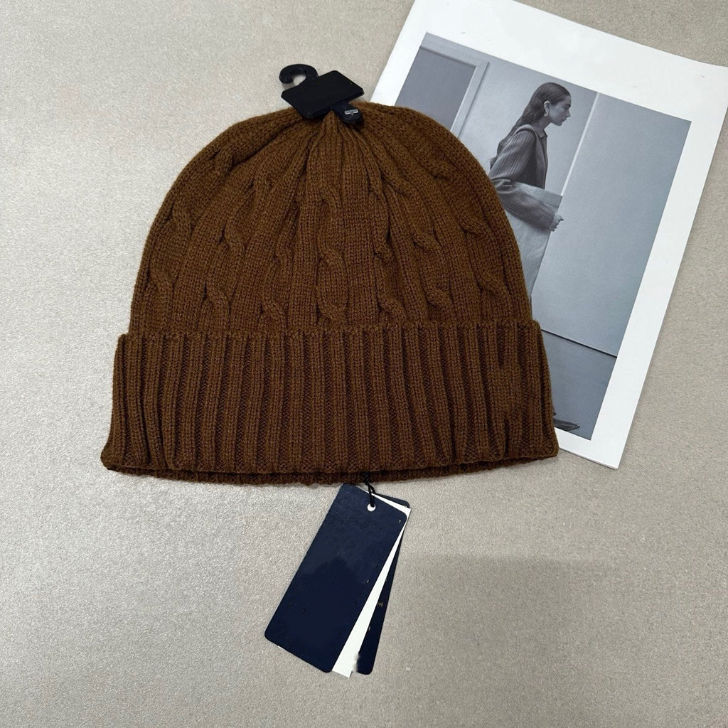 E6670# Wool Knitted Hat