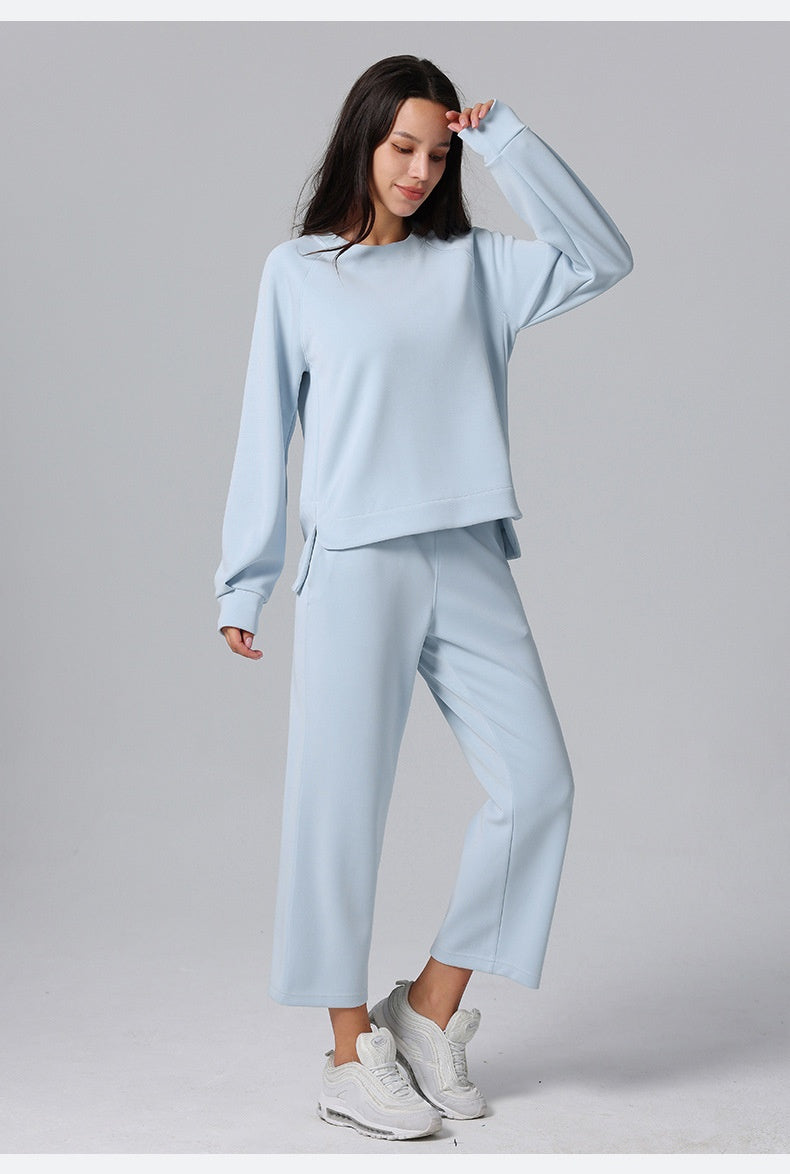 1899#  Soft Streme Pants Pullover Set