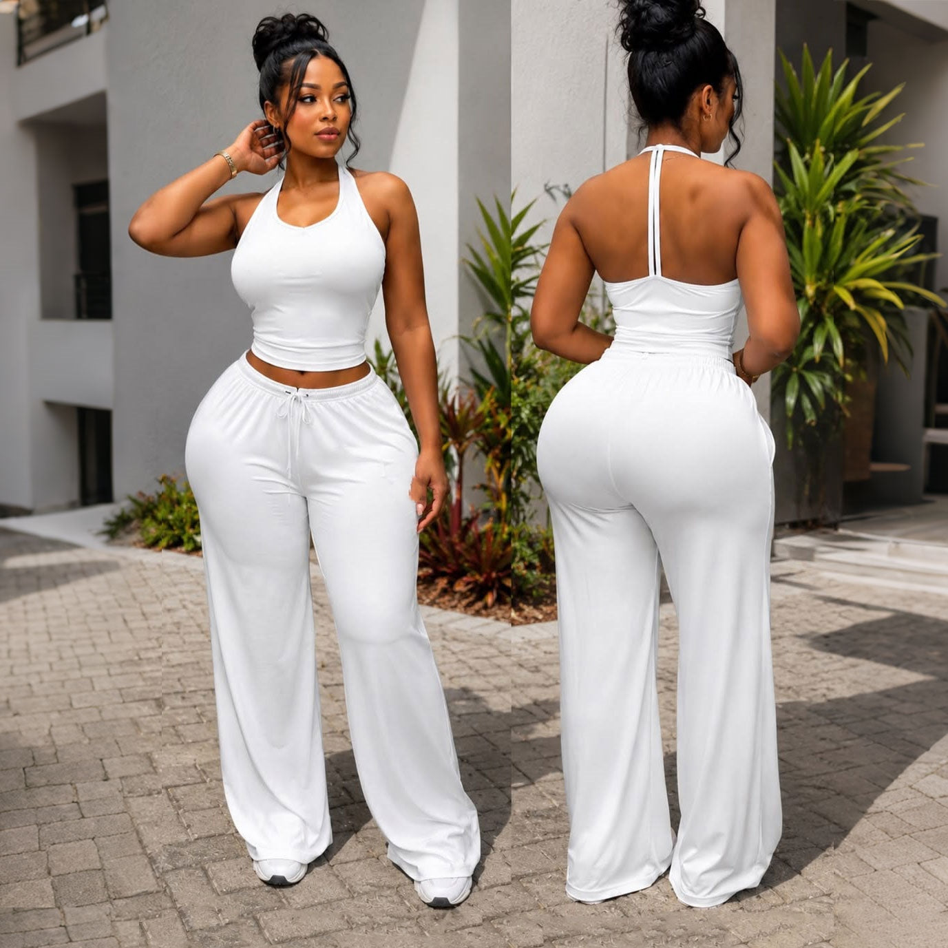 2405#A Women Yoga Shirts Pants Set