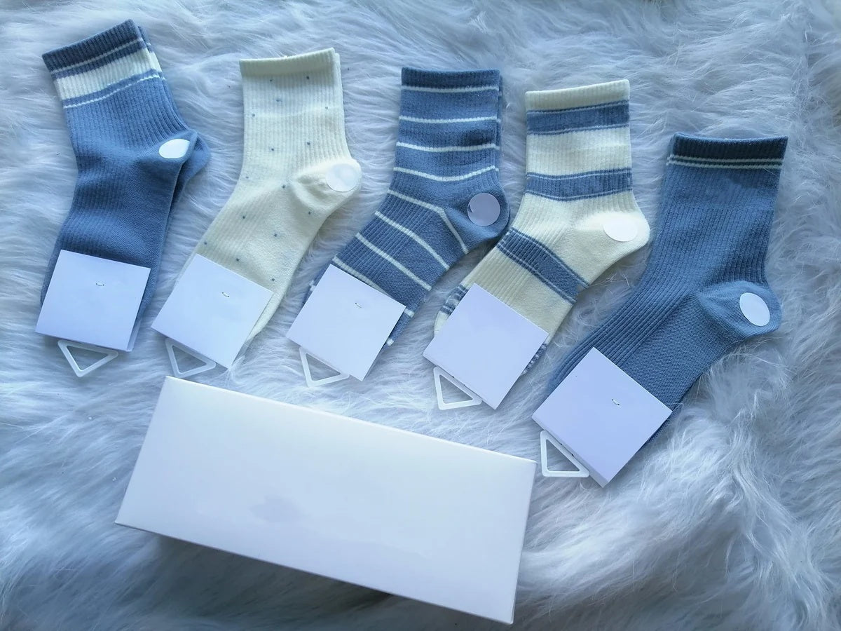 1804# A Unisex Socks 5Pairs/lot