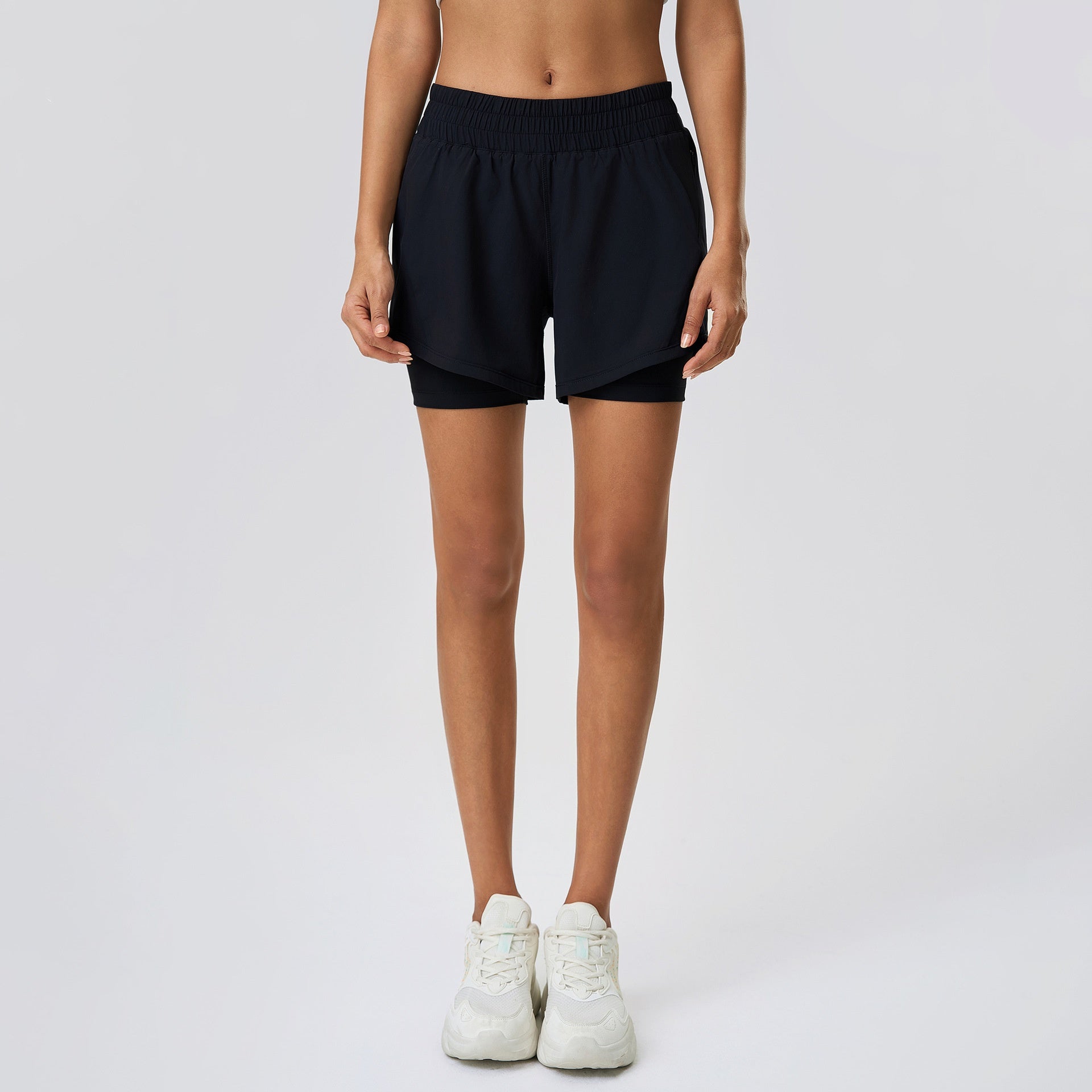 L4481#  Women Yoga Shorts