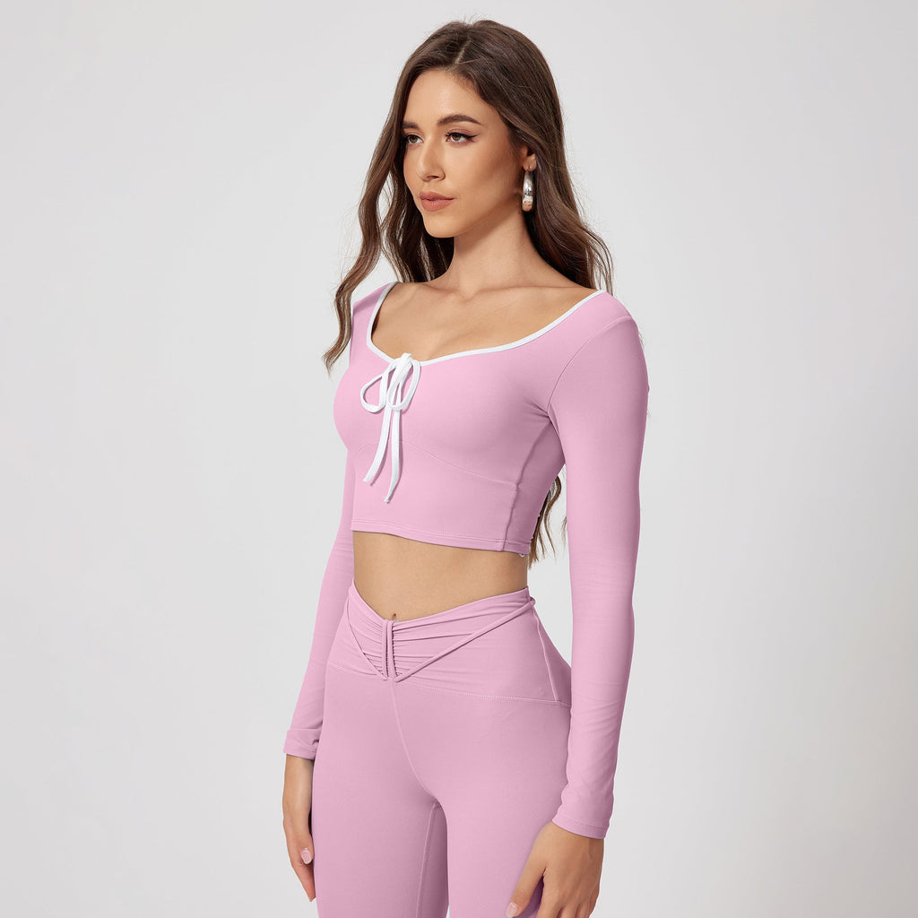 795# A Women Yoga Shirts Pants Set