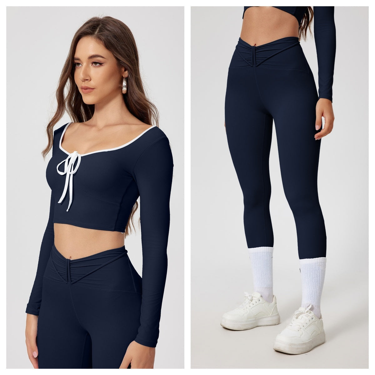 795# A Women Yoga Shirts Pants Set