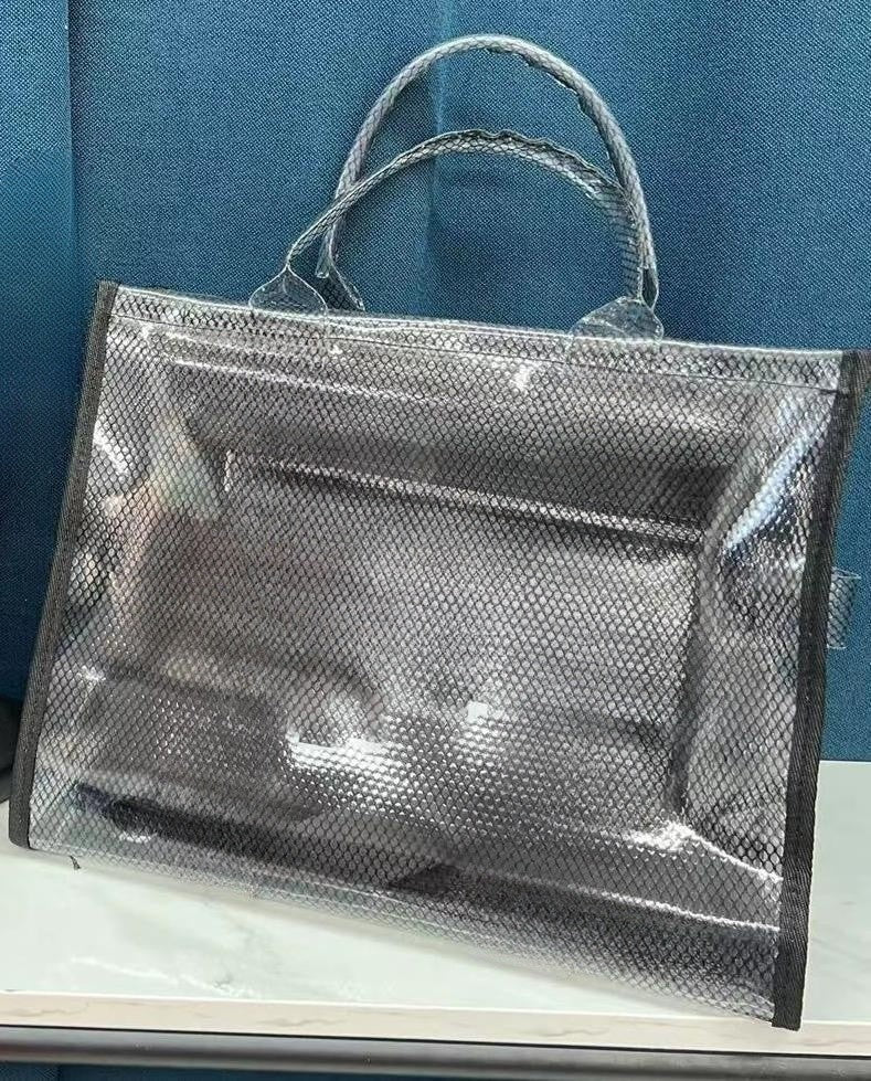 2081# PVC Jelly The Tote Bag