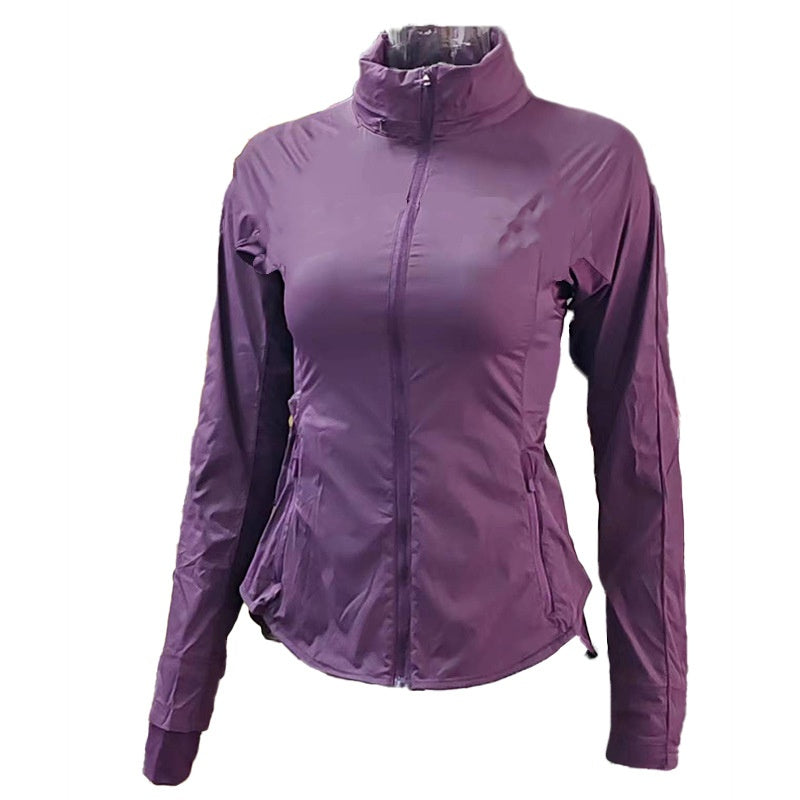 L6056#  Women Yoga Sunscreen Jackets