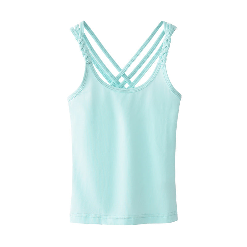 L2858# Kids Yoga Tank