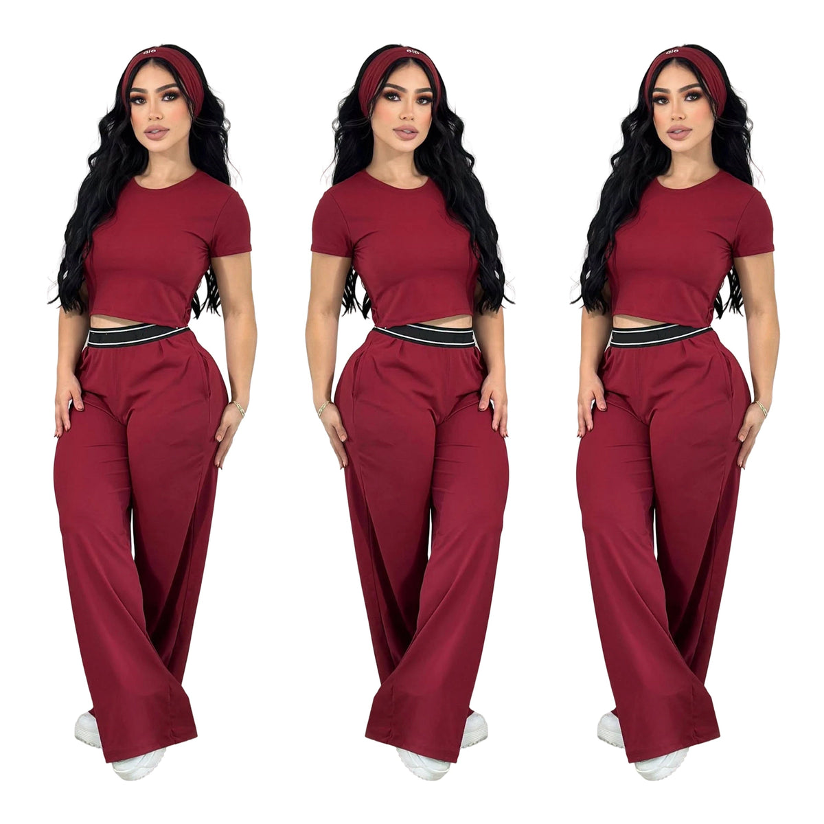 2713# A Women Tank Pant Set