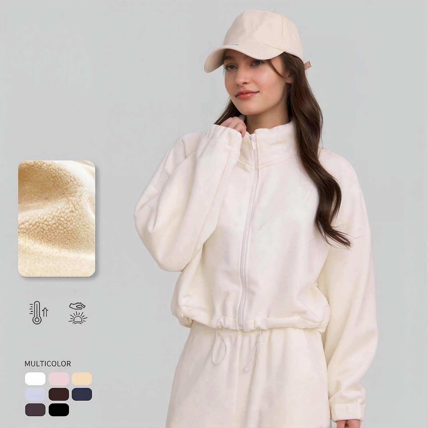 1780# A 3D  Women Fleece Jacket or Pants