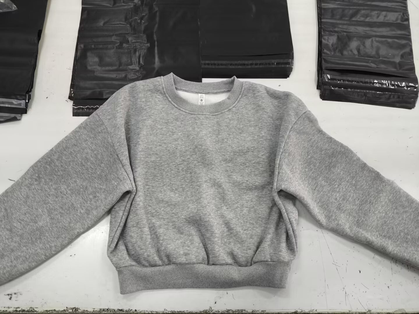 1829# A 3D Silver Women Sweatshirt Or Shorts