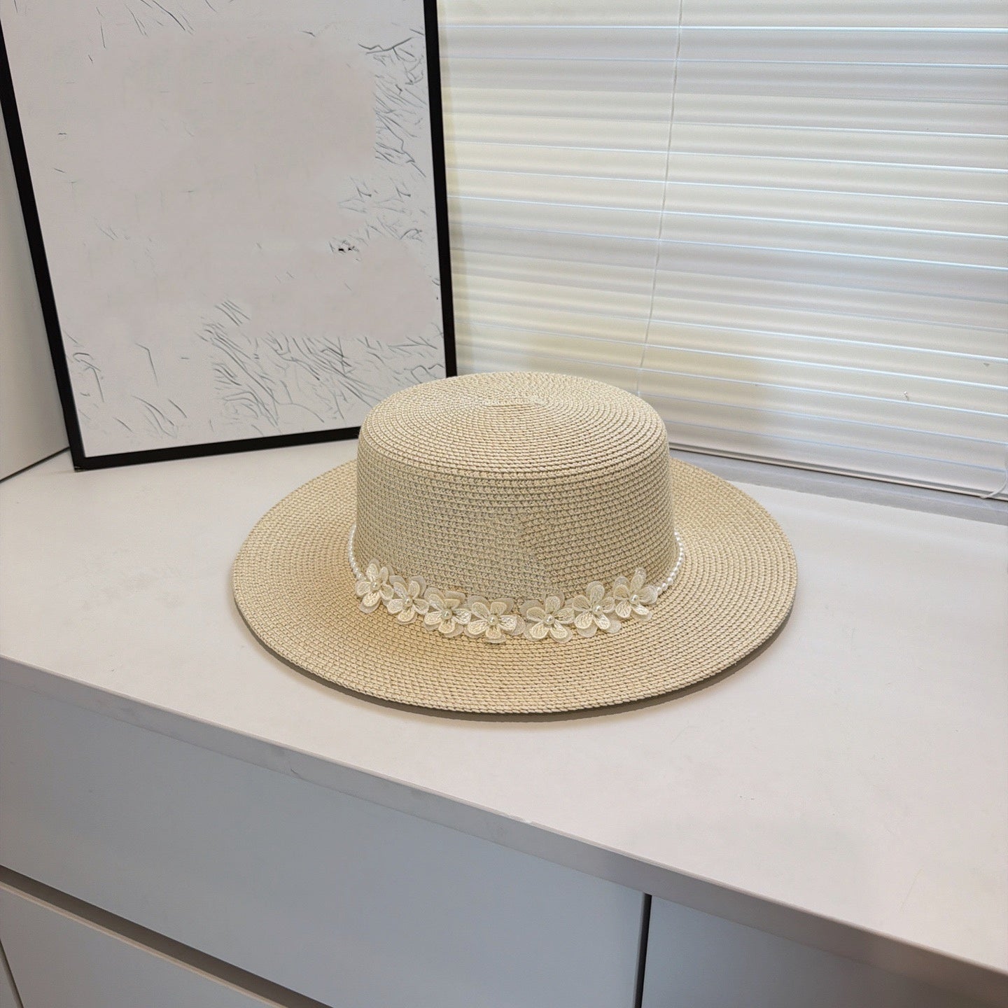 E7154#  Straw Hat