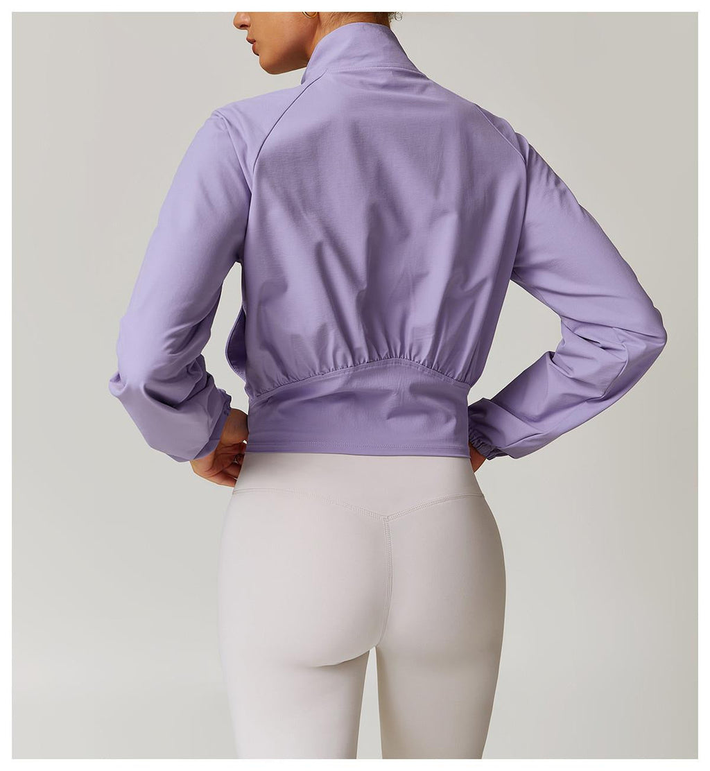 1608# A Women Yoga Jacket