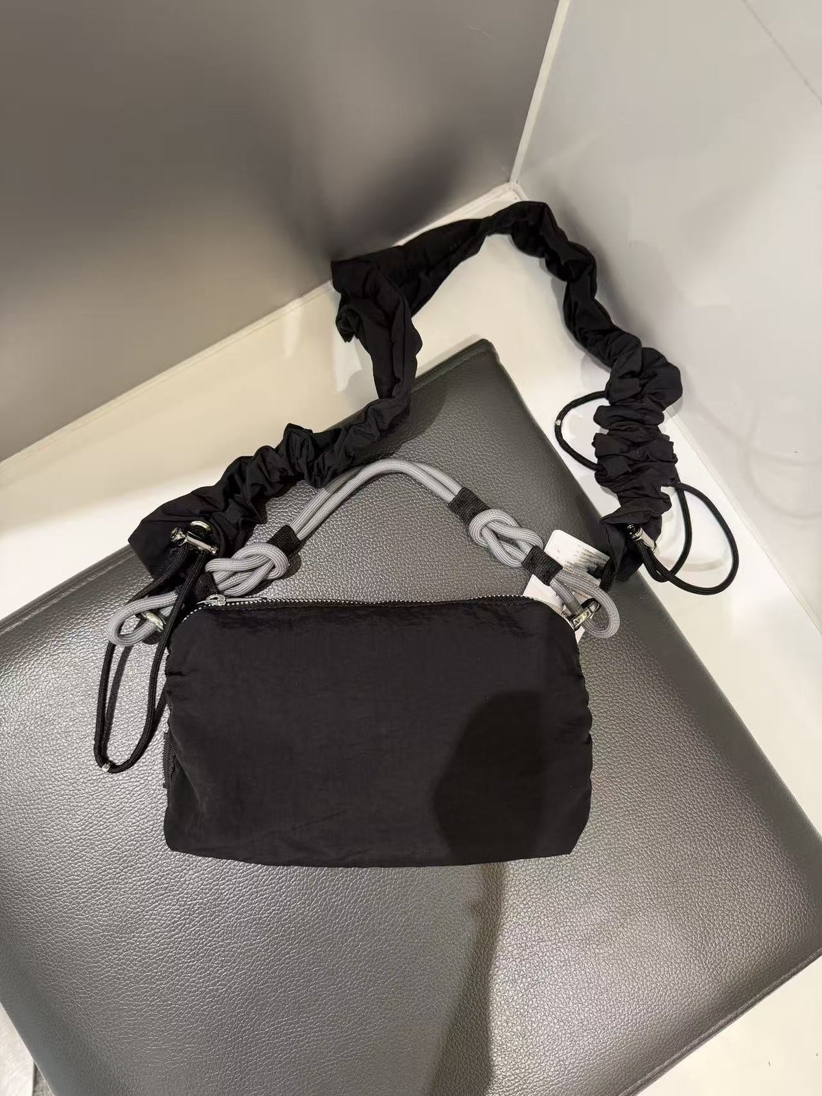 L6449# Ruched Mini bag