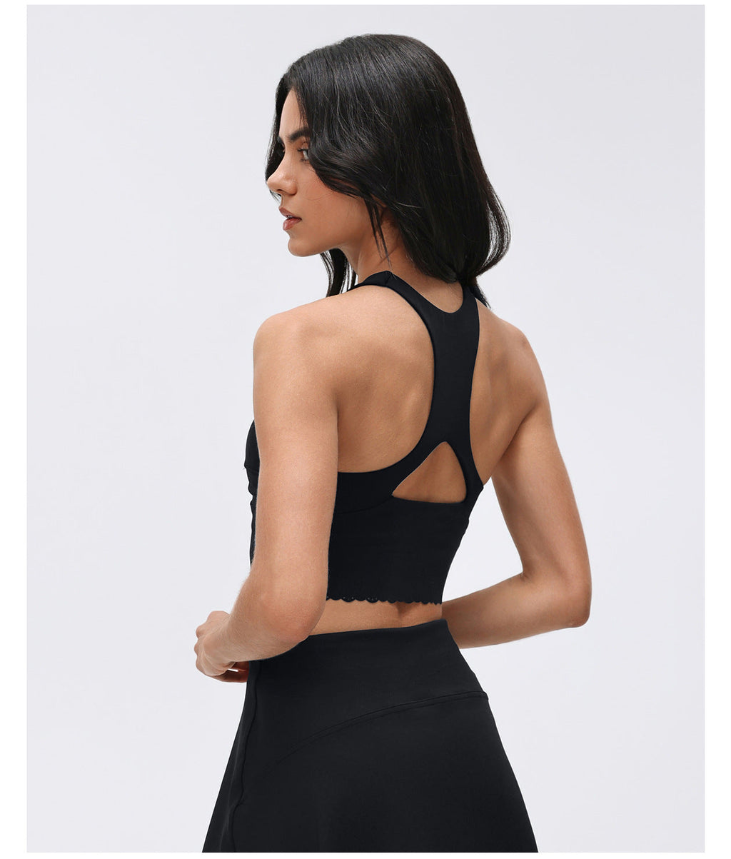 L5703# High-Neck Tennis Tank Or Skirts