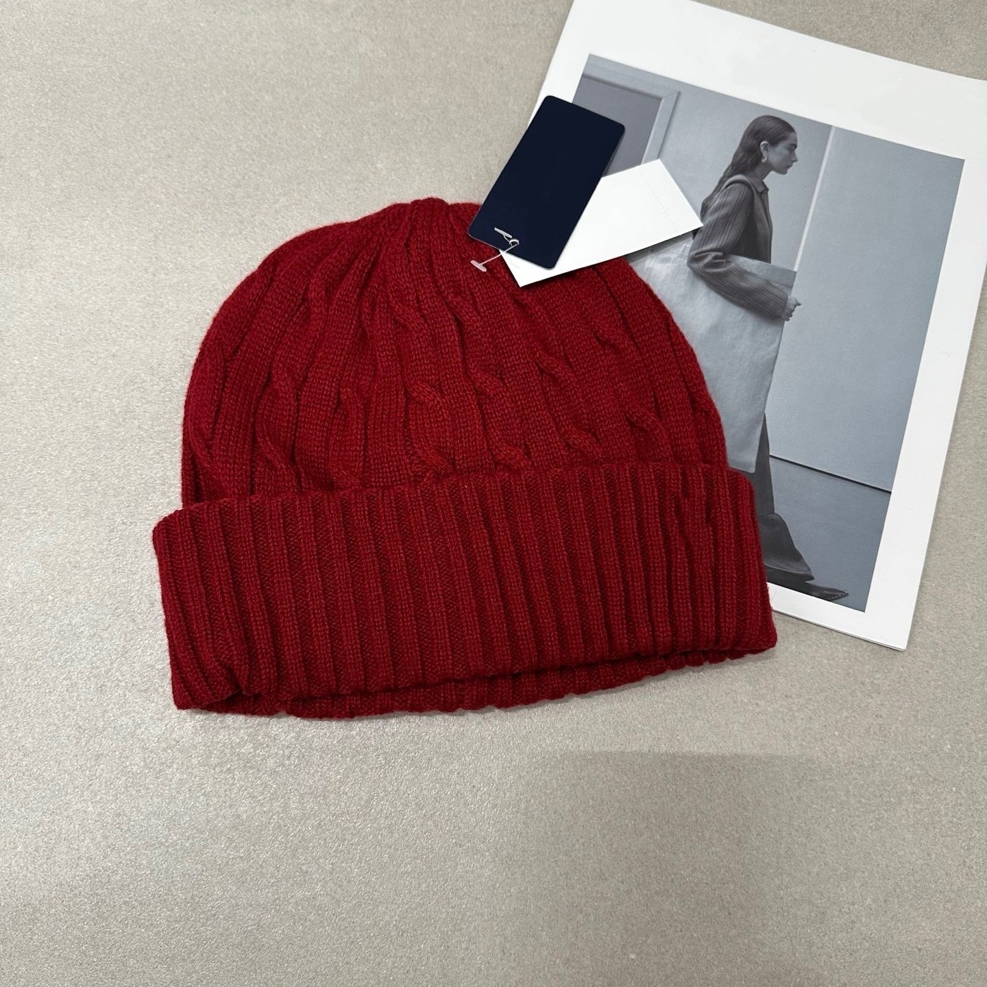 E6670# Wool Knitted Hat
