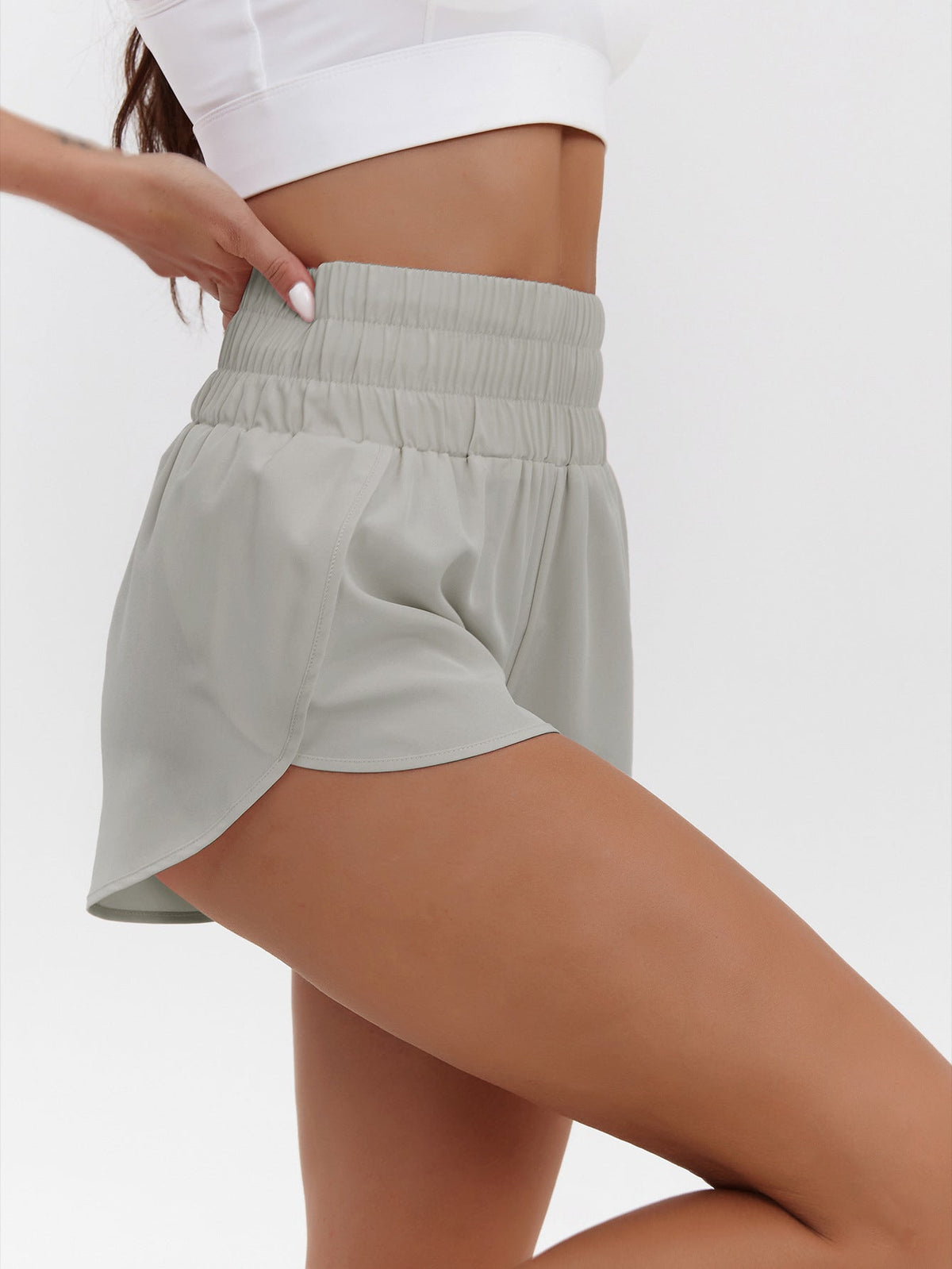 L6465#  Women Yoga Shorts