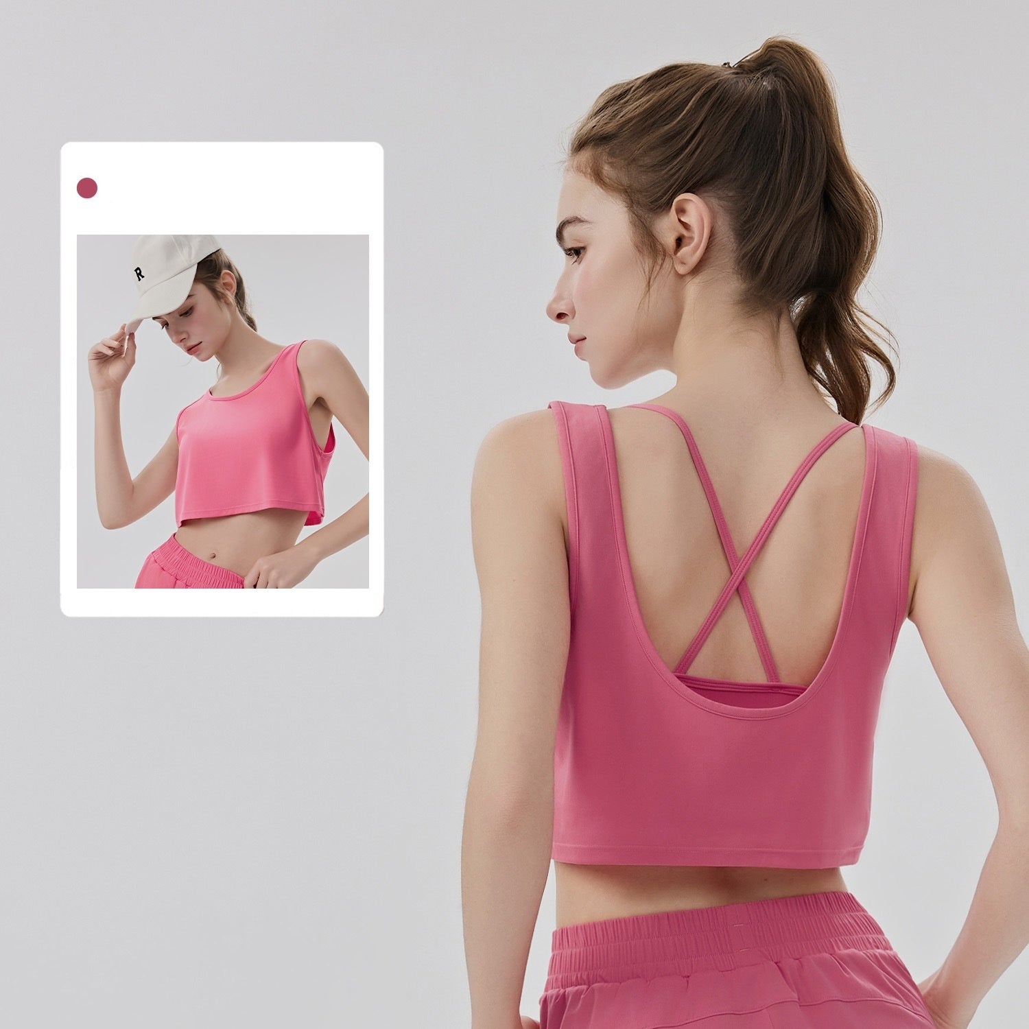 1844# A Women Yoga Bra Tank Or Shorts