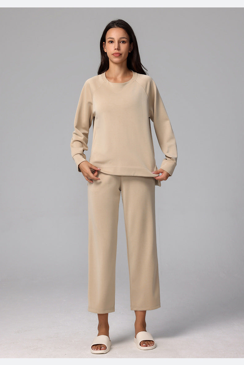 1899#  Soft Streme Pants Pullover Set