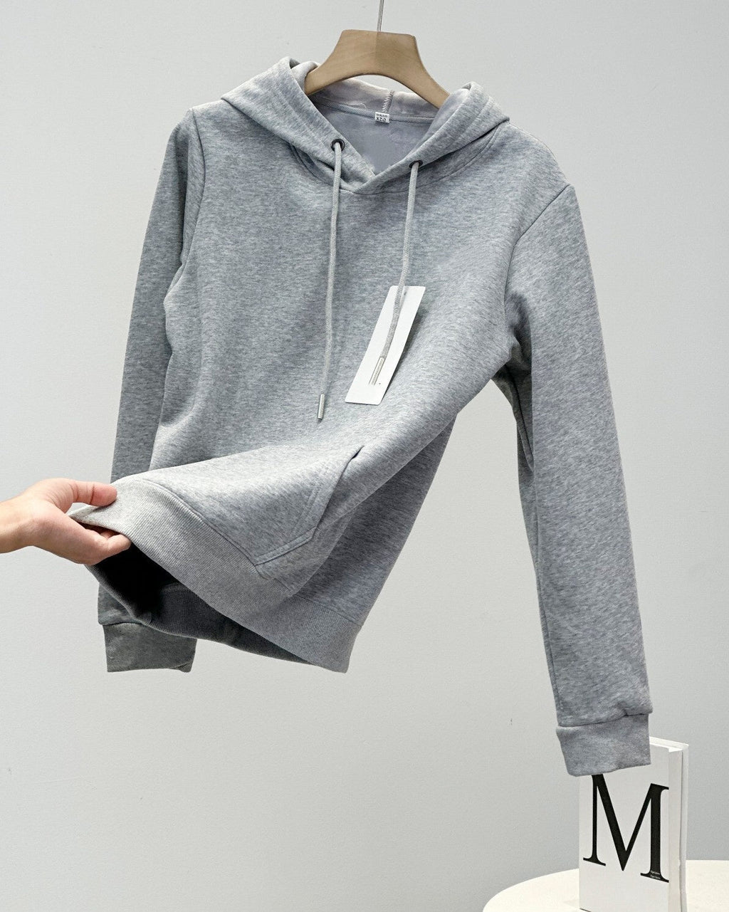 L5401# GX Unisex Silver Fox Velvet Hoodies