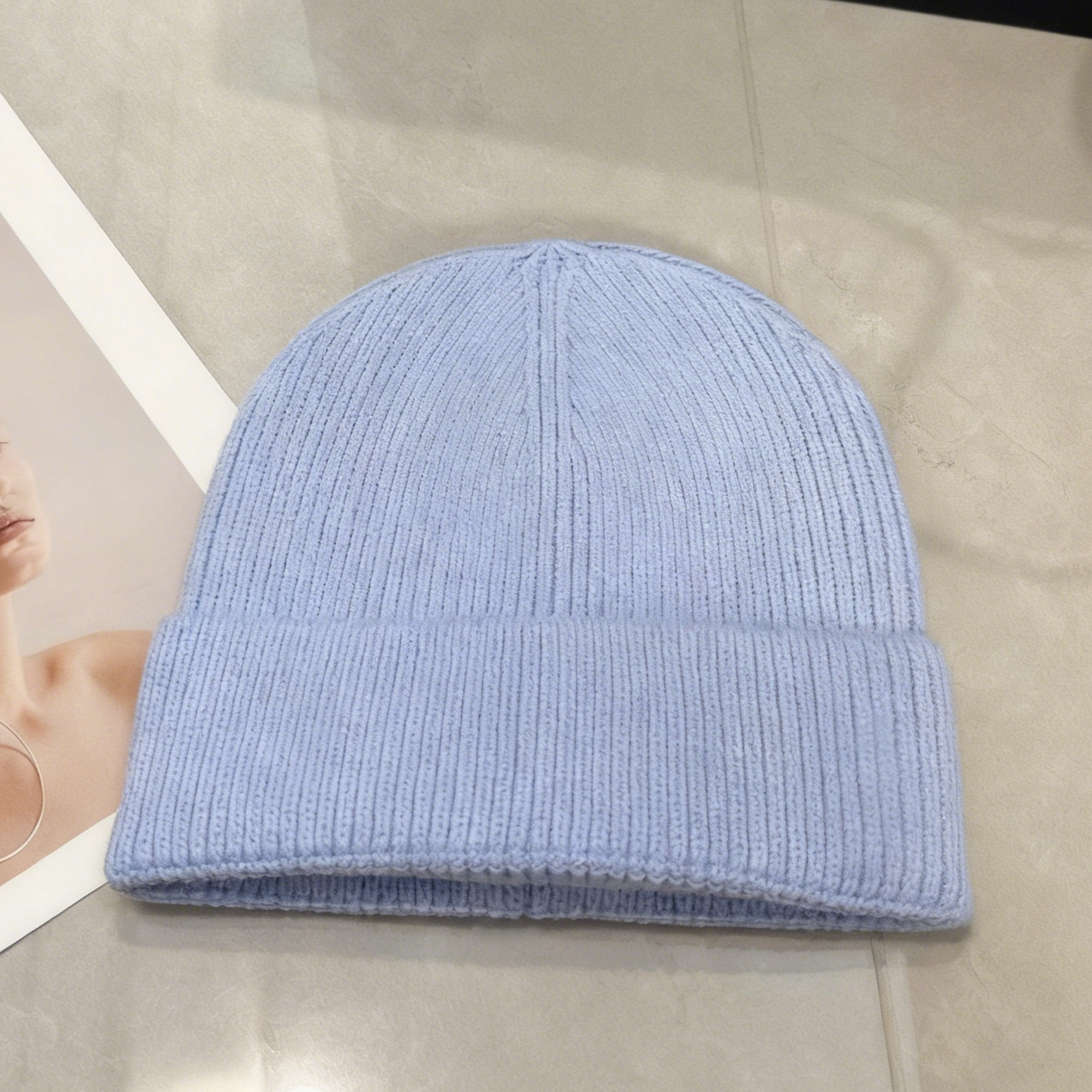 E6751# Unisex Knitted Hat