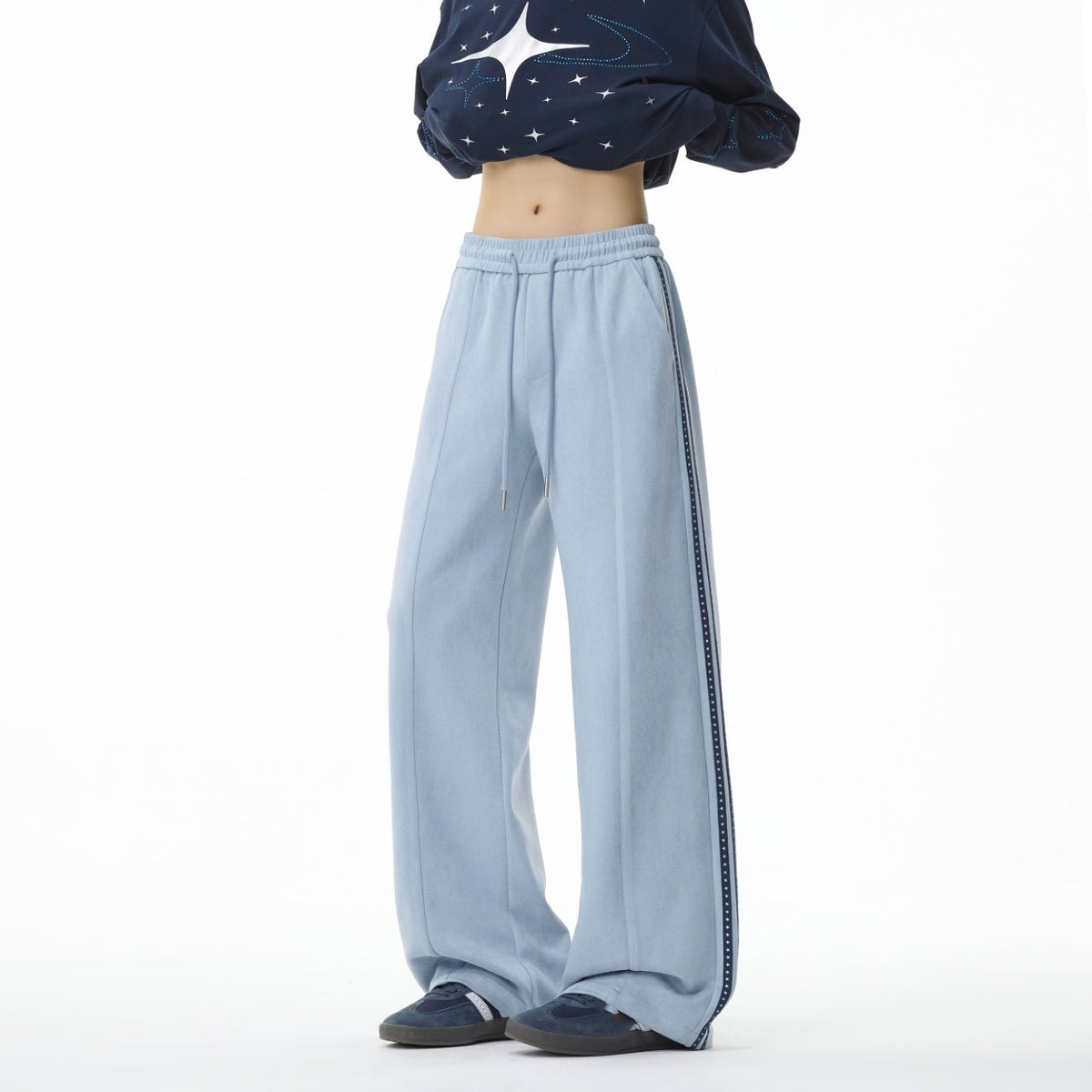 L6630# XY Women Wide Leg Pants
