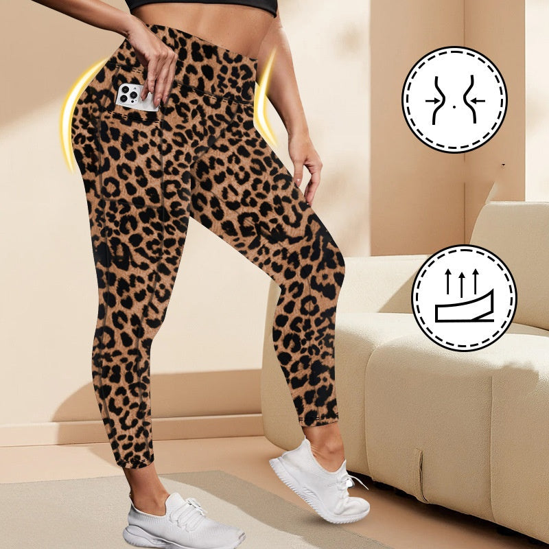 L6058#  Women Large Size Yoga Pants