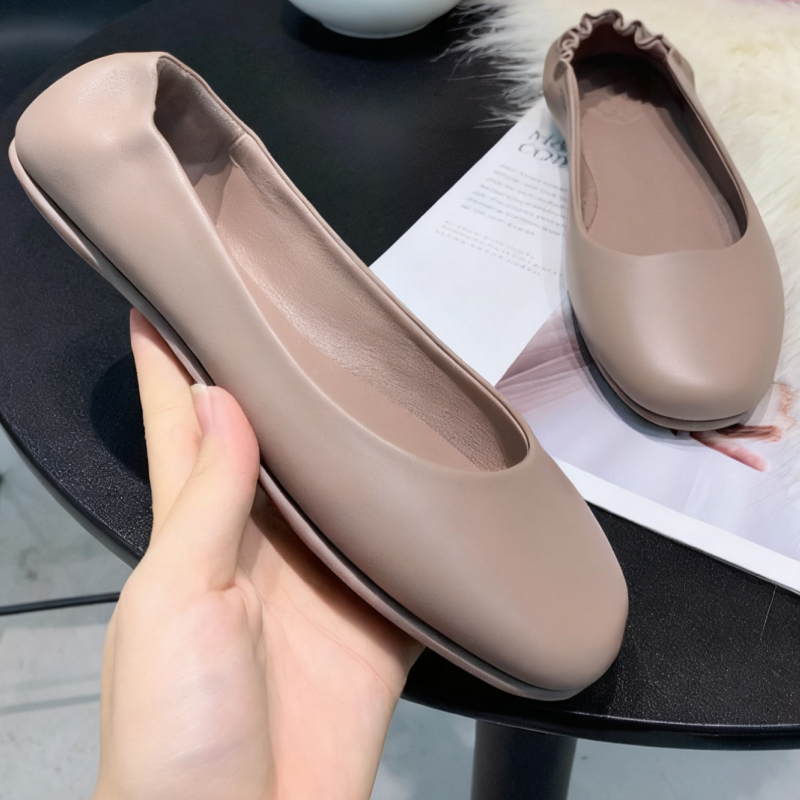 E6529-2# Sheepskin Shoes